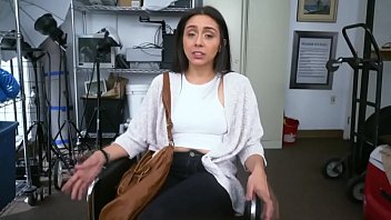 Preview 1 of Brazzar Doctor Xxxcom - Black stud is fingering a petite white teen in his office today!