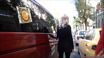 Preview 2 of Sexy Face Expression During Sex - Porn babe Cassie and her blonde friend took horny amateur guy to have fun in their fuck bus