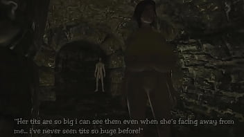 Preview 1 of Japan Zex Memek Basah - [Skyrim] Yuriana gets fucked by three homeless men