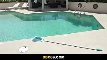 Preview 2 of Marco Rain - Savanah Gets Wet For the Pool Boy