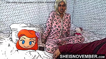 Preview 3 of Raja Asuransi - HD Otaku Step Daughter Uncensored Imitation Hentai Style Point Of View Blowjob Video. Black Babe Sheisnovember Is Sucking My Big Cock In Realistic Anime Format,  Her Big Tits And Nipples Out,  Giving Blowjob on Msnovember