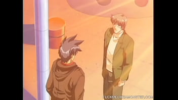 Preview 1 of Teen Blonde Violence - Horny Boy Showers His Love On His Friend