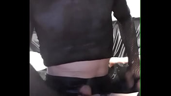 Preview 1 of Sorry For Uvk - Crossdresser Cums on cam amatuer