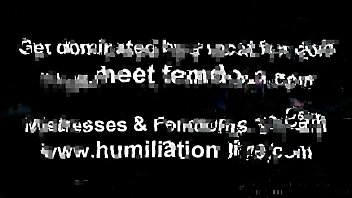Preview 1 of A K Alan Lesbian - Get on your knees you fucking loser