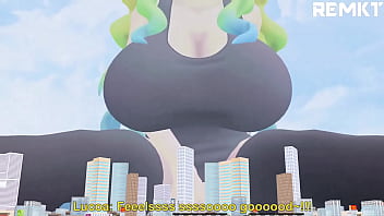 Preview 3 of Weronika Avluc - (MMD Giantess) Shouta&#039_s Reduction Spell Plan