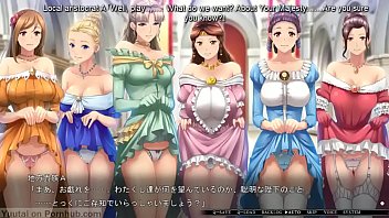 Preview 1 of Hentai Uncensused - Busty princess hypnosis visual novel 7