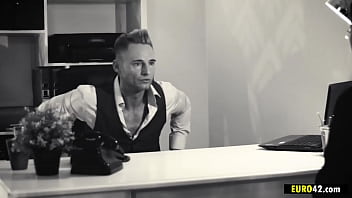 Preview 2 of Roket Reynolds - Private detective fucks his client in the office