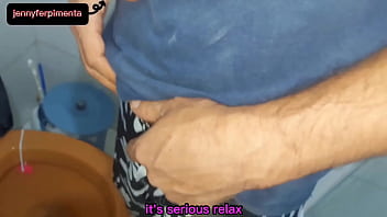 Preview 2 of Amateur Wife Monster - Meu corno mandou eu ir pro banheiro chupar o amigo dele,  safado gozou super rapido Kasallpimenta