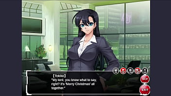 Preview 1 of One Men Sex Tow Sexy Gire - Taimanin Battle Arena - Christmas Sakura and Murasaki
