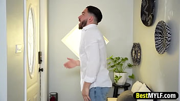 Preview 3 of Funny Xxx Sex Blue Film Downlode - Lucky guy receives a massage from two beautiful horny women masseuses until all his milk is extracted.
