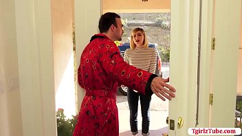 Preview 1 of Tin Savita - TS Ella Hollywood get fuck by random guy