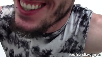 Preview 1 of Mom And Son Serbad - Reality amateur video of bald mature dude banging youngster