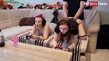 Preview 3 of Hinde Mother Dubbing Xxx - Redhead Cuttie (FinaFoxy) Loves When Her Stepbrother Gets To Fuck Her In Front Of Her Friend - My Dirty Hobby