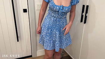 Preview 1 of First Time Vergin Teen Age - Caught my neighbor&#039_s daughter masturbating - Ellie Nova