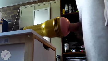 Preview 1 of Creampie Ini Pussy - Aussie Solo Male Fleshlight Fuck Session