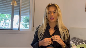 Preview 3 of Lana Brea Rolini Porn - Hot Blonde Gets Naked On Only - MOLLY VOLK