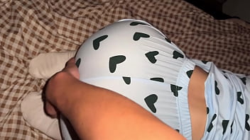 Preview 1 of Aki Yatoh Tube - Fucked doggy style stepsister in pajamas and filmed it