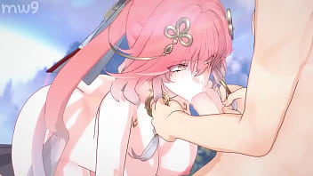 Preview 1 of Hnngaehfw - Genshin Impact Yae Miko Blowjob