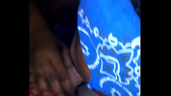 Preview 2 of Hip Dm Au - Little Black chick takes white dick in my backseat