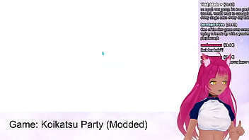 Preview 2 of Kink Karmen Karma - VTuber LewdNeko Plays Koikatsu Party Part 3