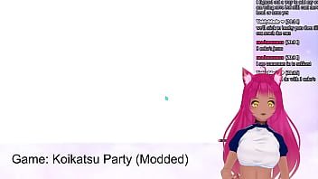 Preview 1 of Kink Karmen Karma - VTuber LewdNeko Plays Koikatsu Party Part 3