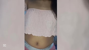 Preview 1 of Rife Virgen - 18-year-old girl with perfect tits sucks my fingers. Real amateur homemade video