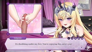 Preview 2 of Amateur Real - Arrogant Kaiju Princess Daigneux FootJob