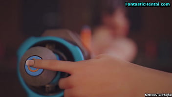 Preview 1 of Nepal Xxx Porn - Bridgitte Puts Tracer In Machine
