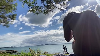 Preview 1 of Badi Gand Wali White Pice - Nude beach but with some tourists