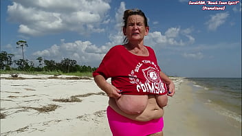 Preview 4 of She Gets Anal While Sleeping - Beach Team Spirit Outtakes