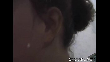 Preview 2 of 1970 Clasical - Foxy Tanya cums from packing monster licking