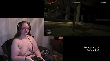 Preview 2 of Hot Girl On Gerl - Naked Outlast Play Through part 3