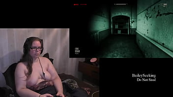 Preview 3 of Hot Girl On Gerl - Naked Outlast Play Through part 3