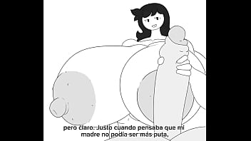 Preview 3 of Bert Big Oral - Jaiden nos explica lo puta que es su madre y como masturba a fans Animaci&oacute_n en espa&ntilde_ol