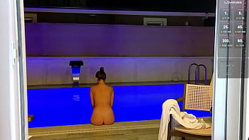 Preview 1 of Biting Tids - swimming naked in coldest pool was fun to do