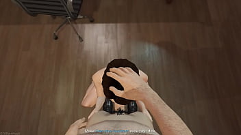 Preview 2 of Xxx Mouth Jobs - GTA V Porn - Getting freaky with Executive Assistant