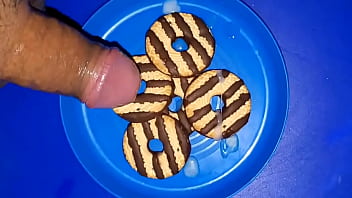 Preview 2 of Horny Mistreated Milf - Cum on my Food CUMpilation part 2