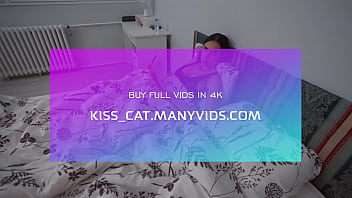 Preview 1 of Sex Short Vedeo - Step Mom play Step son&#039_s dick to fuck and get Cum in Pussy while Share Bed sex