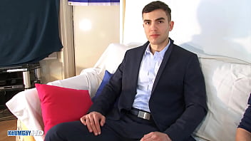Preview 1 of Iranianal Xxxl - My banker made a porn where he gets wanked by old guys.