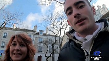 Preview 1 of Stepmom Swallow - Fallona,  jeune coquine veut faire un porno avec son mec