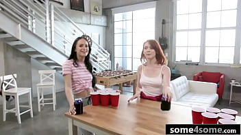 Preview 1 of Bache Ne Bhabhi Ko Choda - Sorority Fuck a Lucky Guy As Part of Initiation - Harmony Wonder,  Kylie Martin,  Athena Rayne