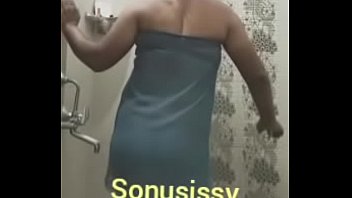 Preview 2 of Adult No - Sonusissy navel play in bathroom