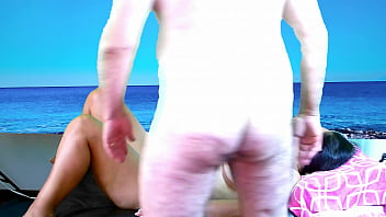 Preview 3 of Tube Granny Droopers - PREVIEW OF GETTING FUCKING HOT ON A BEACH WITH AGARABAS AND OLPR