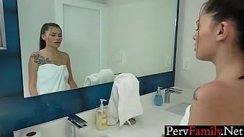 Preview 3 of Mia Khailfia2 - Touch My Pussy Stepbrother &amp_ You Will See How Wet It Is - Full Movie On PervFamily.Net