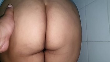 Preview 4 of Webcam Feet Men Orgasm - Big tits in a slow motion shower