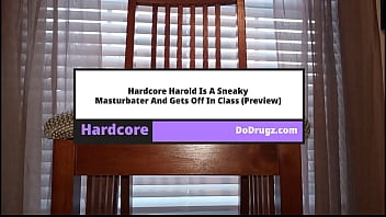 Preview 1 of Mom And Son Hd Romantic - Hardcore Harold Is A Sneaky Masturbater And Gets Off In Class (Preview)