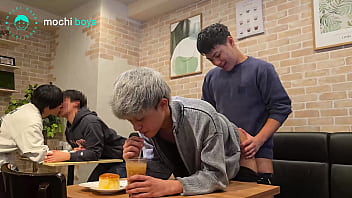 Preview 3 of Gosolvideo - Fucking in Public Japanese Cafe