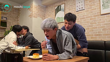 Preview 4 of Gosolvideo - Fucking in Public Japanese Cafe