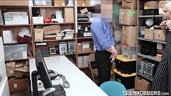 Preview 2 of Monroe Baby Fuck - are a Thief and Guard Punish Her - Teenrobbers.com