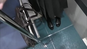 Preview 1 of Xxx Schtuped - 帰りの誰もいない田舎の電車内で手マンやフェラをしてみたくてバレないようにエッチする性に興味がある盛んなカップル。